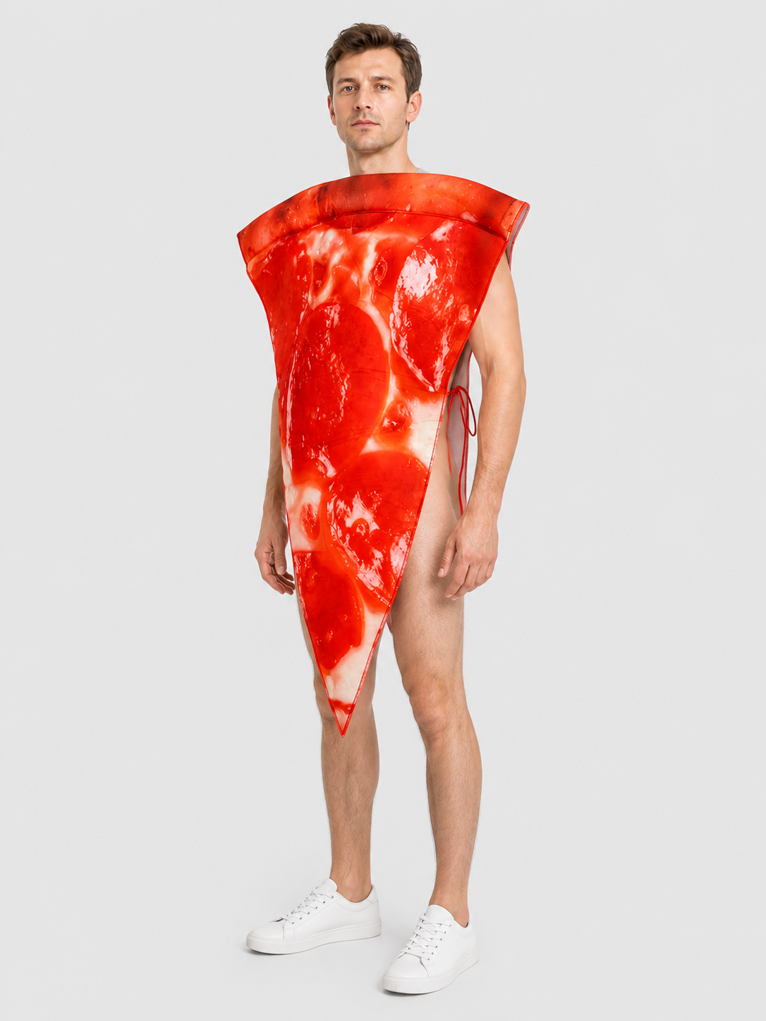 Pizza Slice Carnival Costume, One Size side view