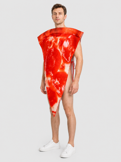 Pizza Slice Carnival Costume, One Size side view