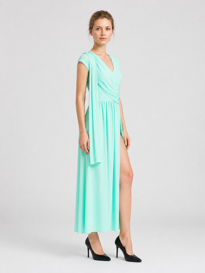 Statue of Liberty Dress for Halloween, Light Turquoise