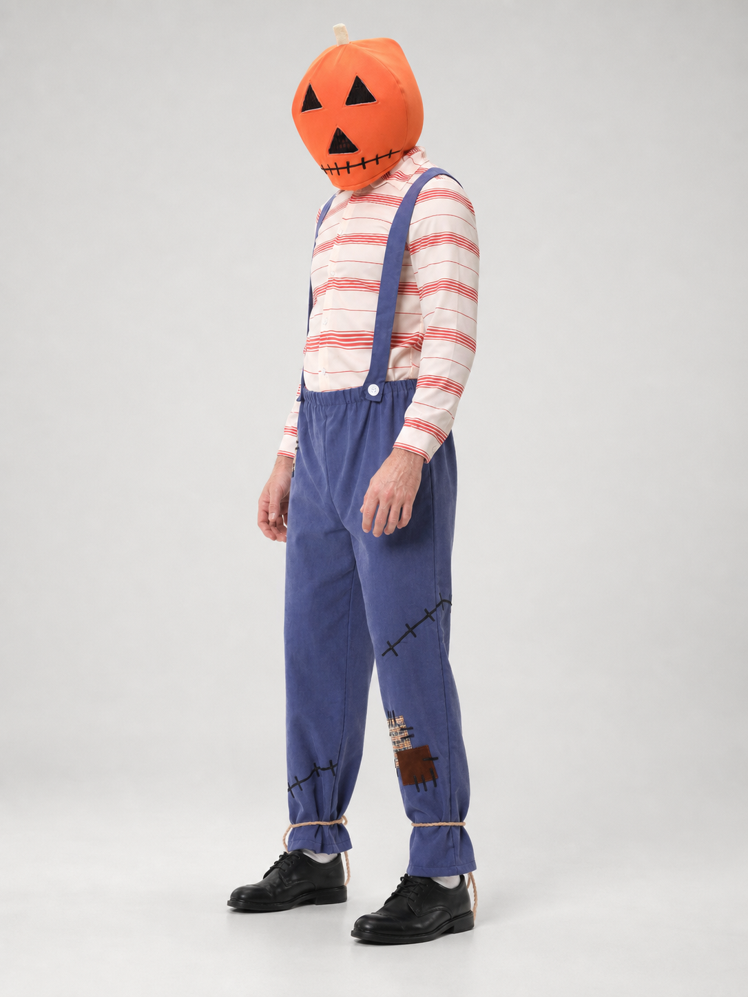 Horror-Style Pumpkin Scarecrow Costume