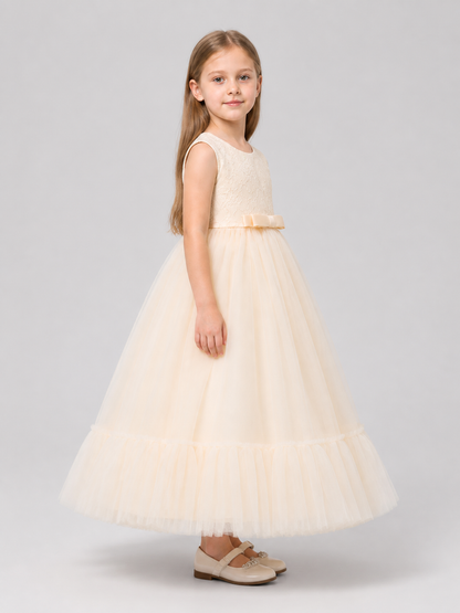 Full Princess Dress with Lace LP-332 for Performances