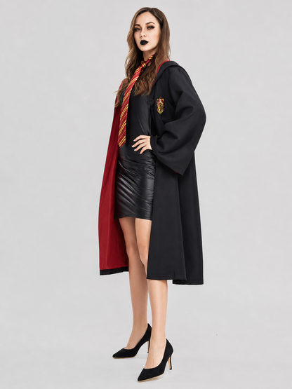 Harry Potter Gryffindor Cosplay Robe with Red Lining