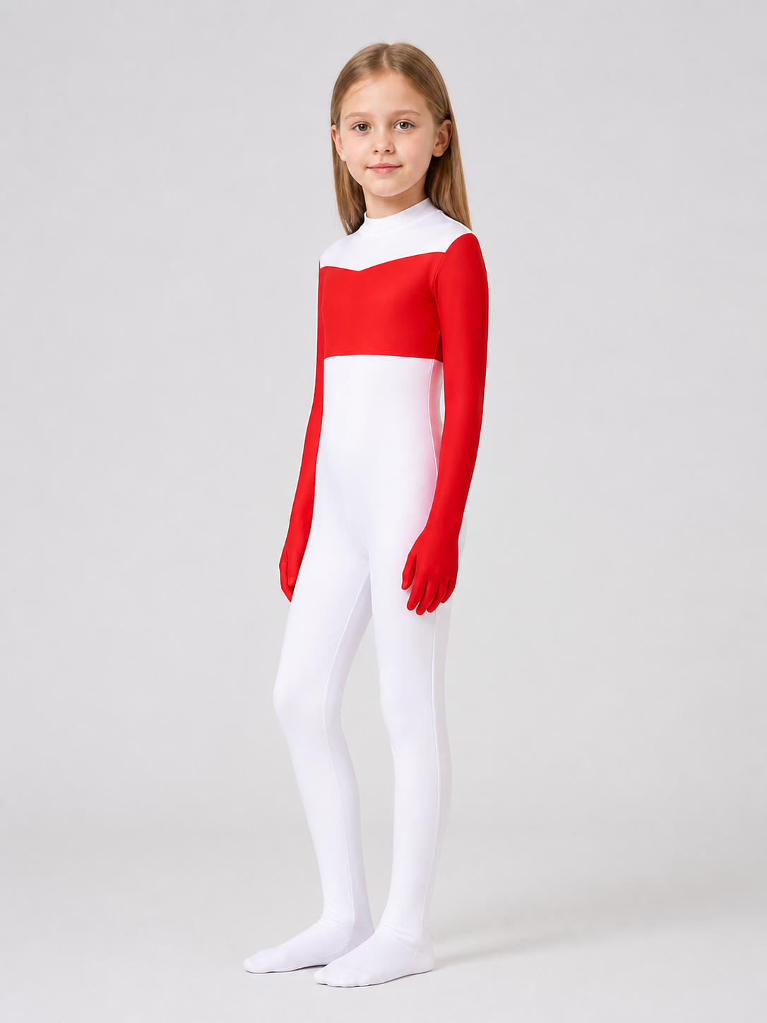 Forky Carnival Costume, One-Piece Jumpsuit side view