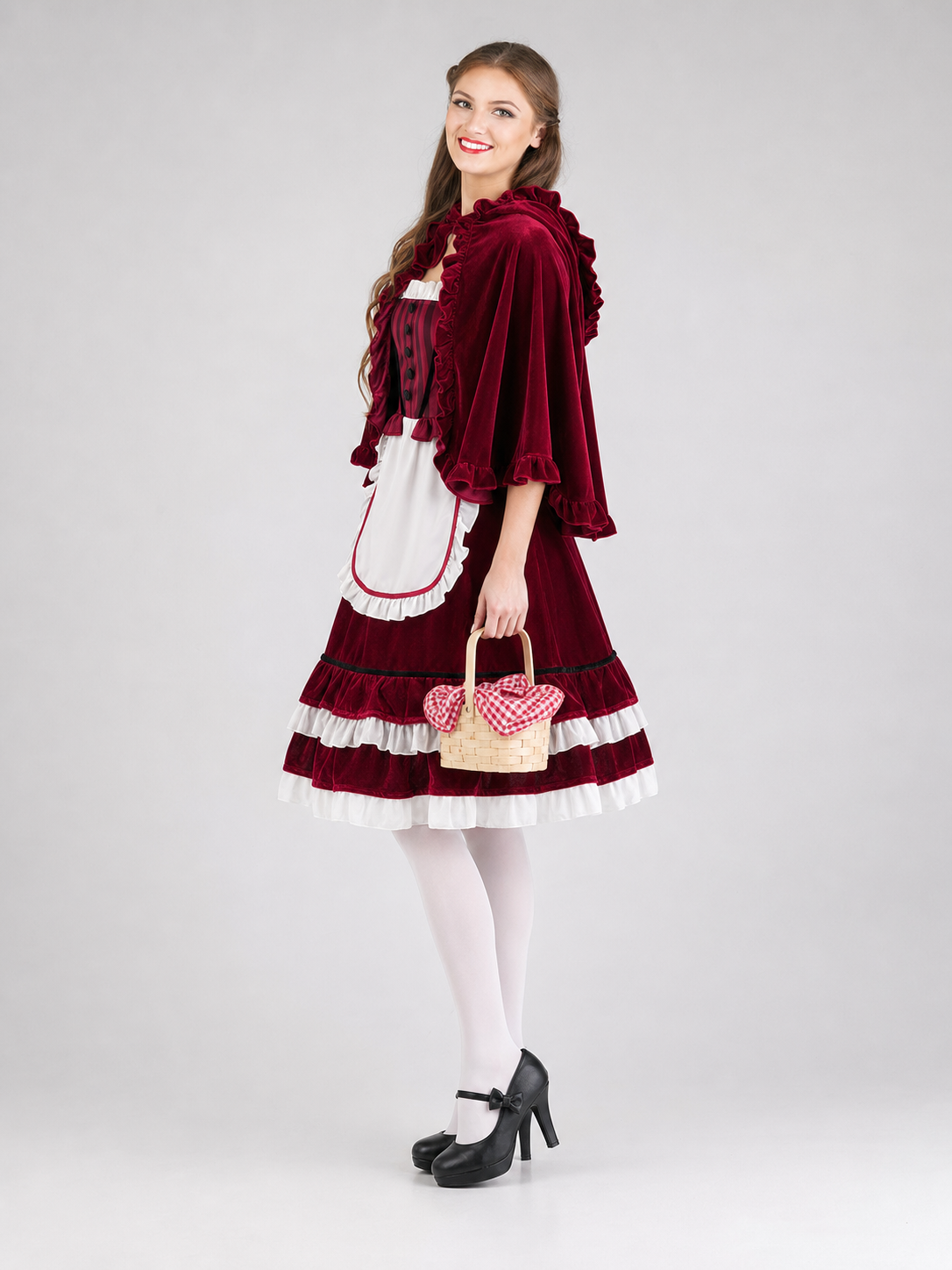 Little Red Riding Hood Costume with Cape