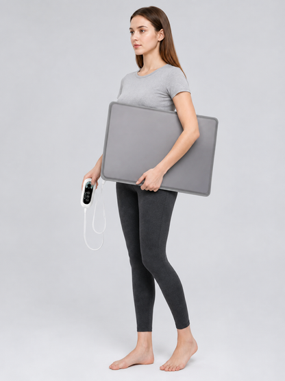 Electric Pet Mat with Controller side view