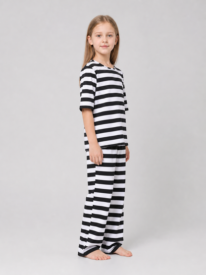 Striped costume with a headband for themed looks