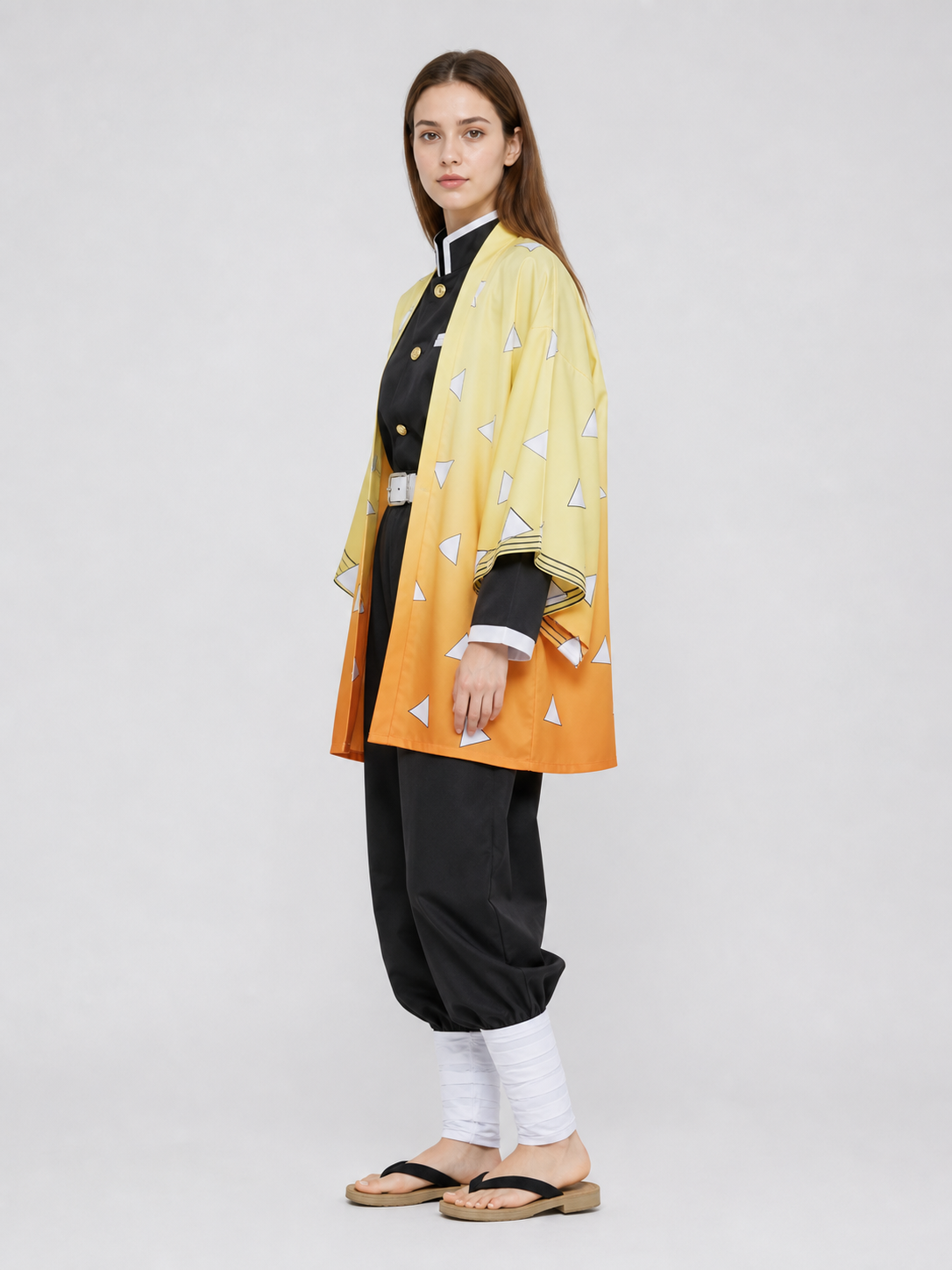 Anime Cosplay Costume with Haori Jacket