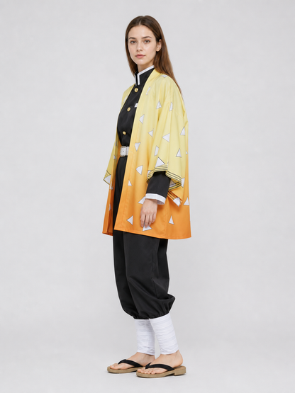 Anime Cosplay Costume with Haori Jacket