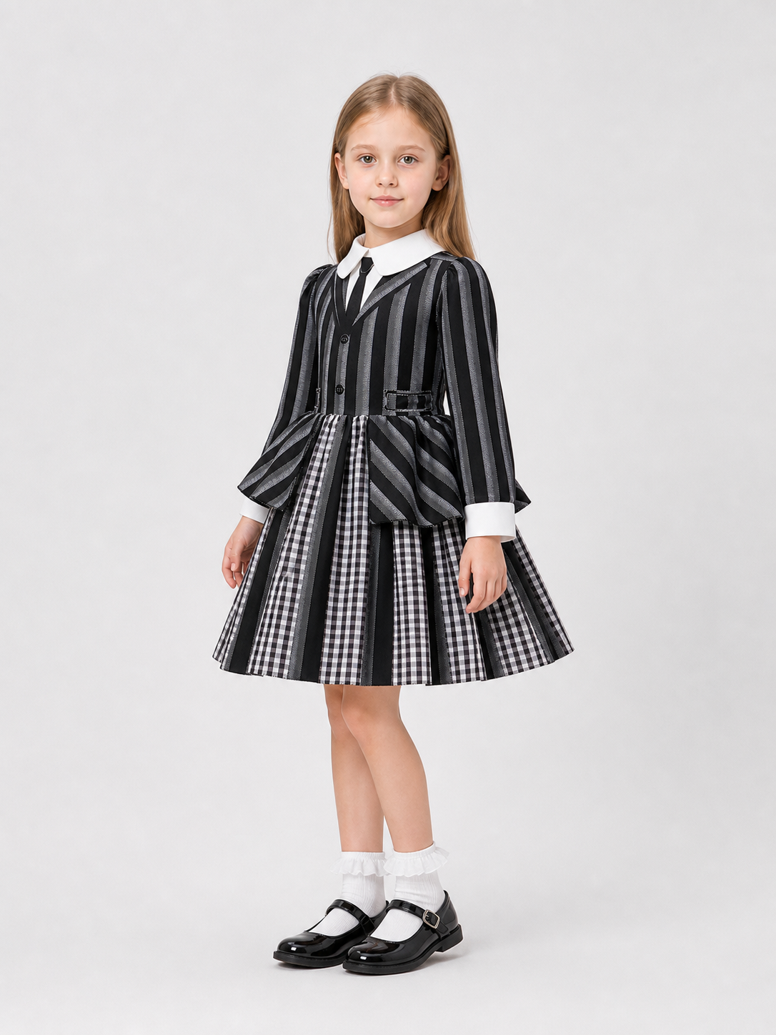 School-Style Stage Dress for Cosplay side view