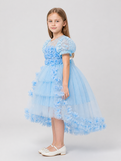 Lace Tutu Dress for a Flower Girl