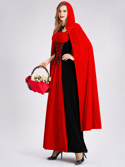 Halloween Hooded Little Red Riding Hood Costume