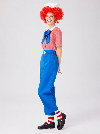 Circus Clown Costume for Halloween and Role-Play Looks