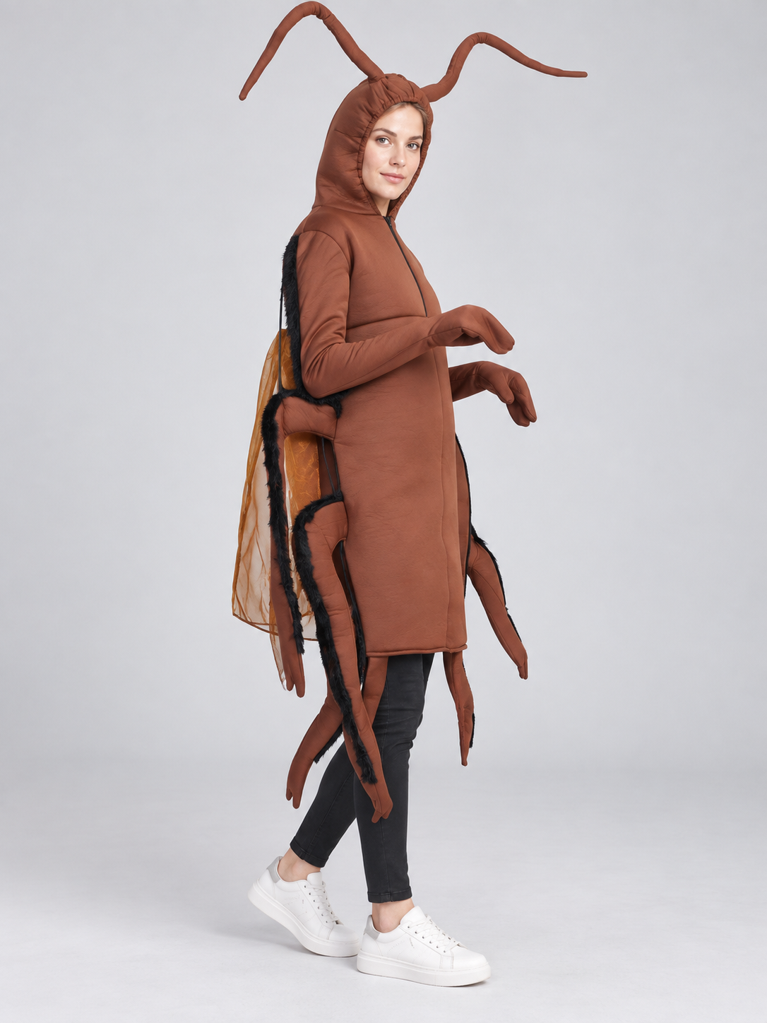 Insect Costume with Hood and Antennae
