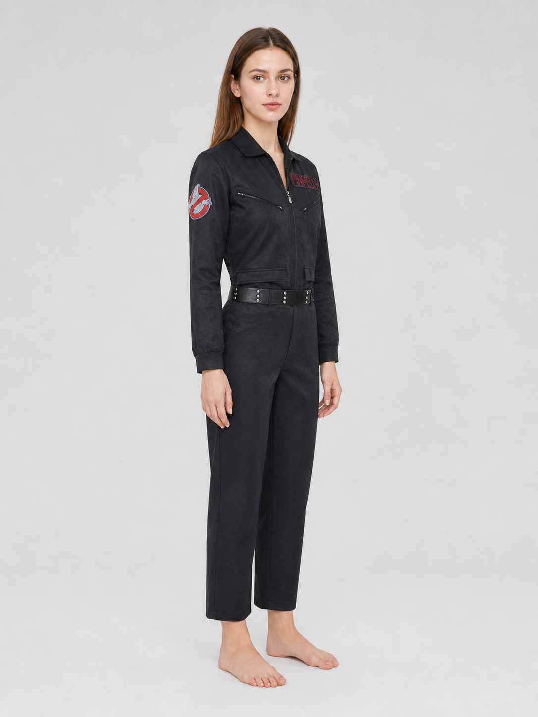 Black Ghostbusters Cosplay Jumpsuit