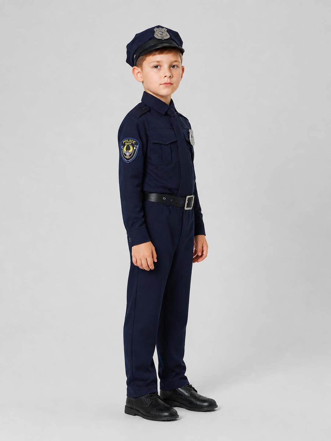 Police Costume, Jumpsuit with Accessories
