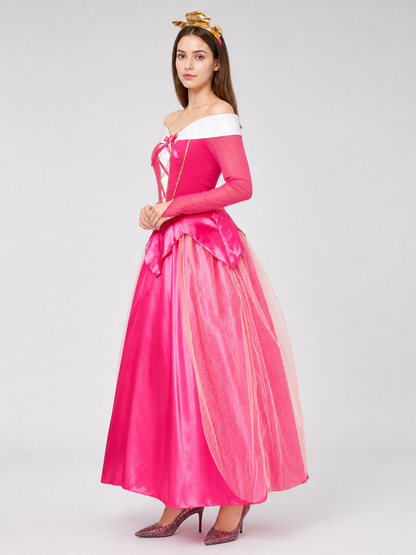 Princess costume with corset and tiara