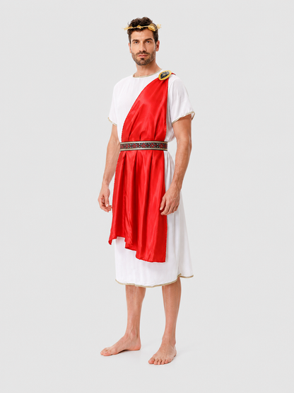 Historical Roman Costume for Halloween Cosplay side view
