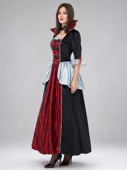 Gothic vampire dress for Halloween and cosplay