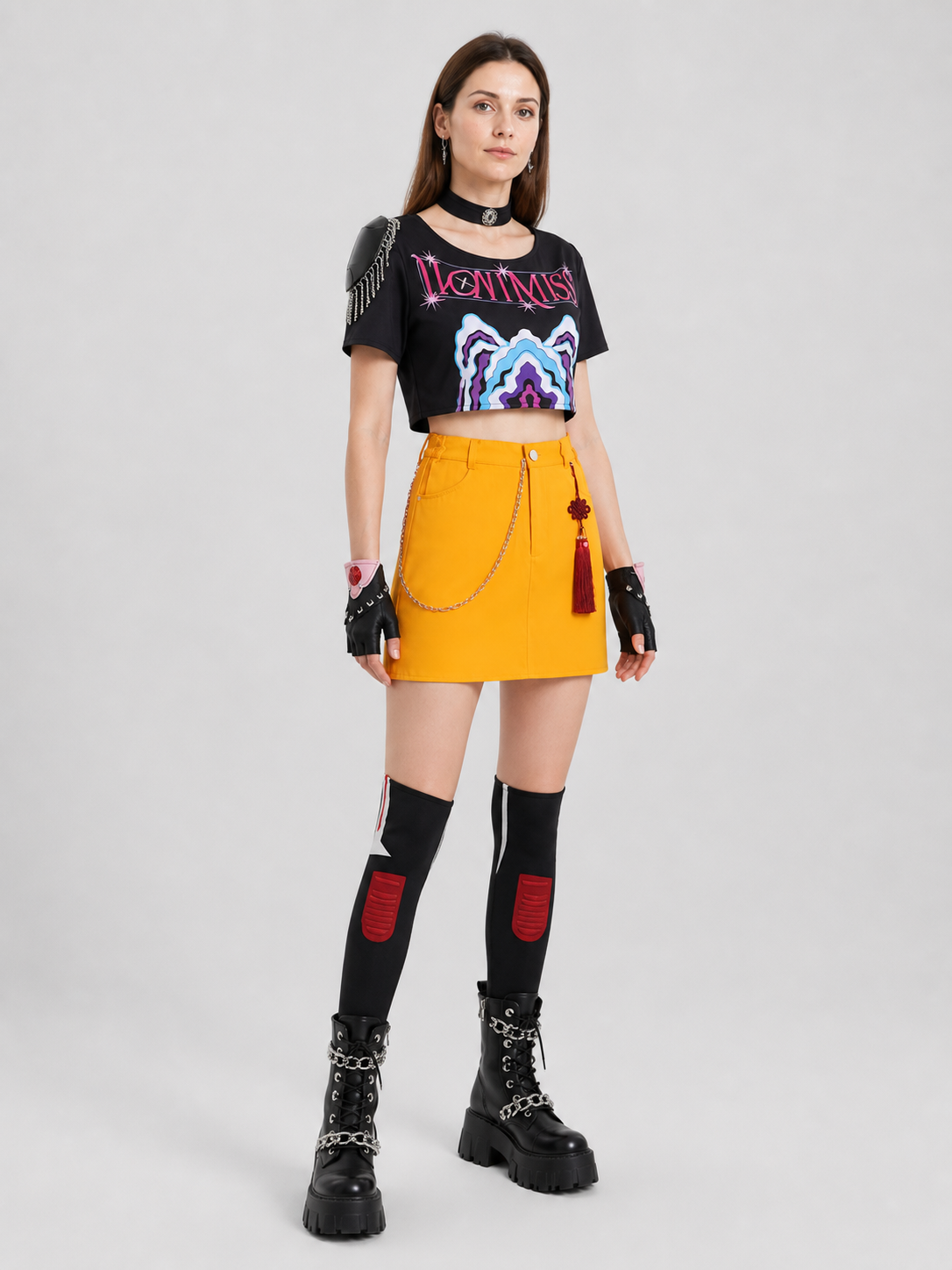 Mira Cosplay Set, Children's Costume with Accessories side view