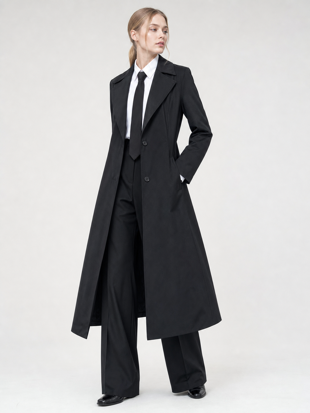 Anime Cosplay Costume: Coat, Shirt, Pants, and Tie