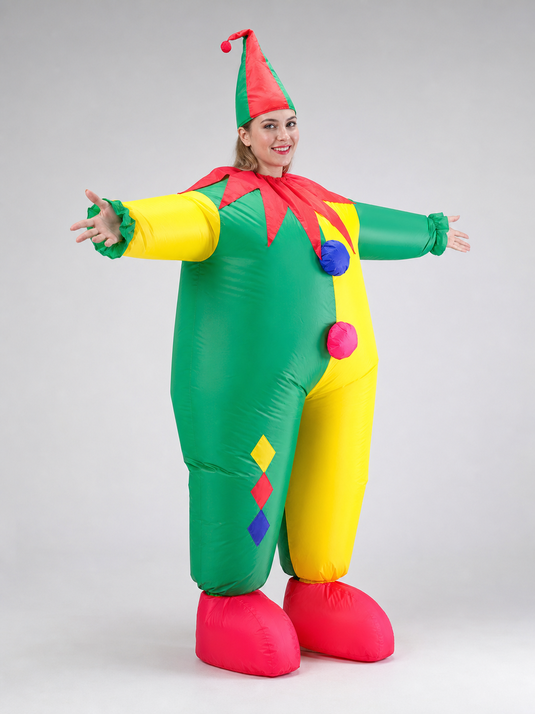 Inflatable Clown Costume for Parties and Celebrations
