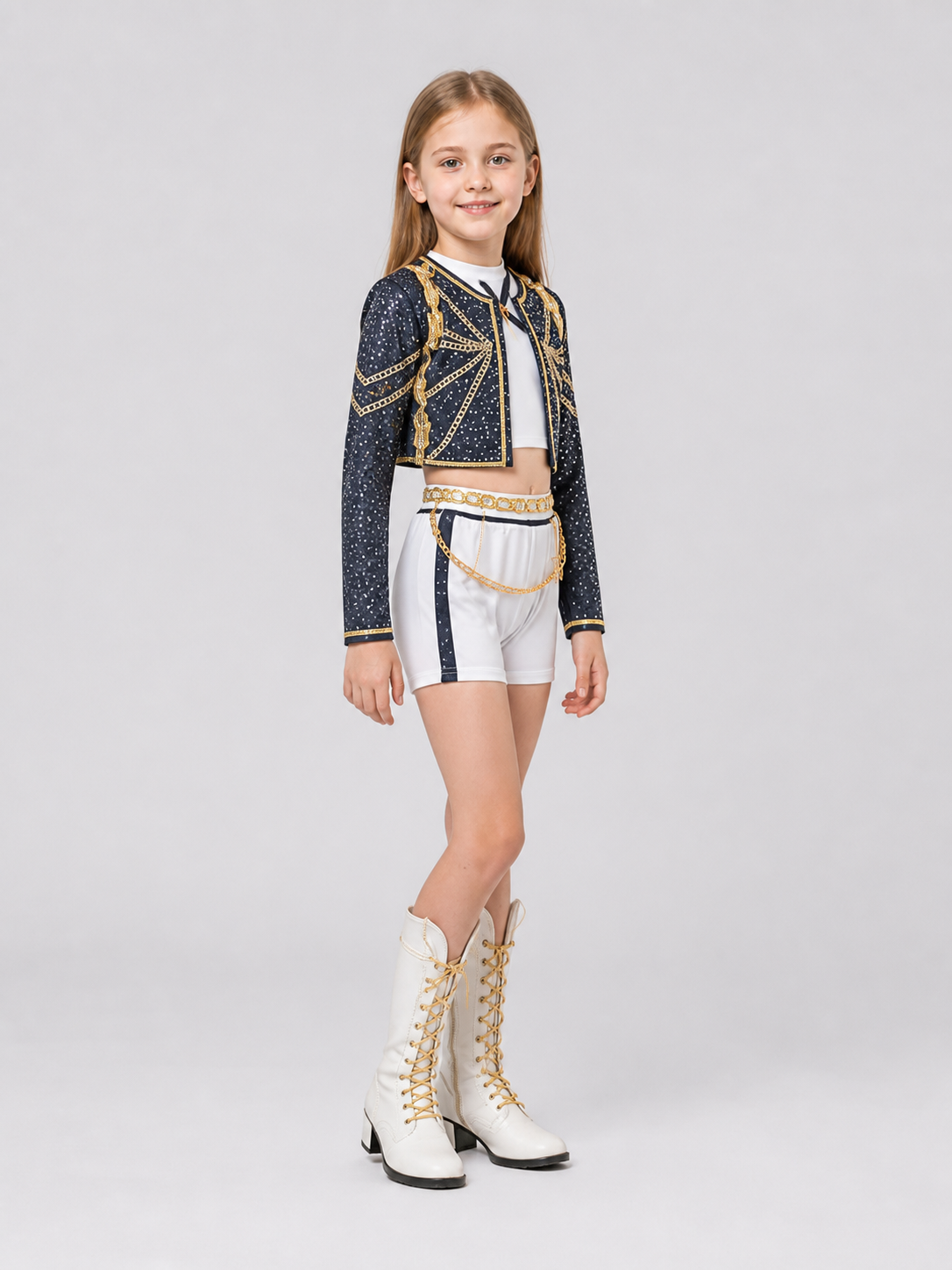 Children's Demon Hunter Stage Costume