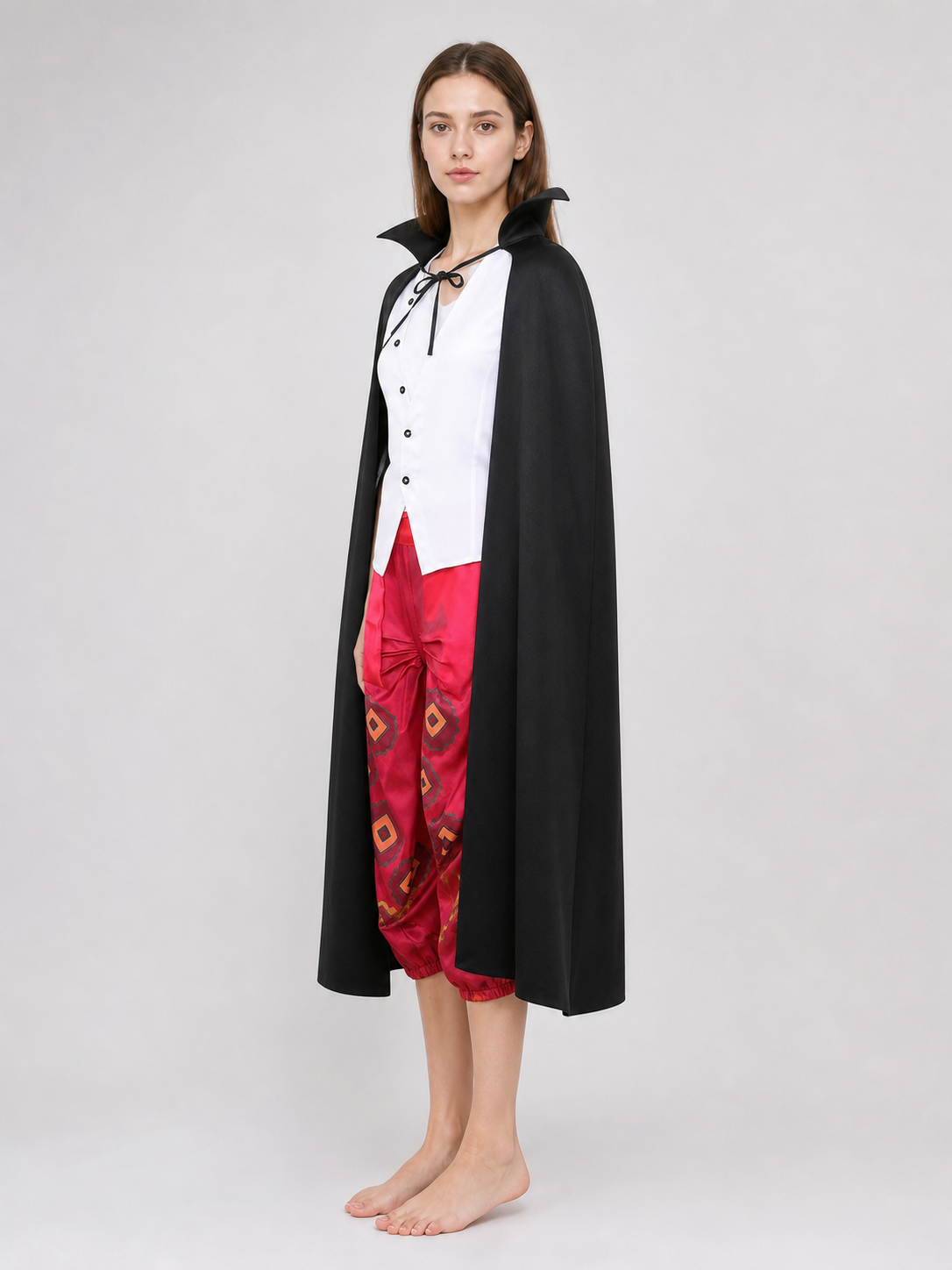 Pirate Cosplay Costume: Cape, Vest, and Pants
