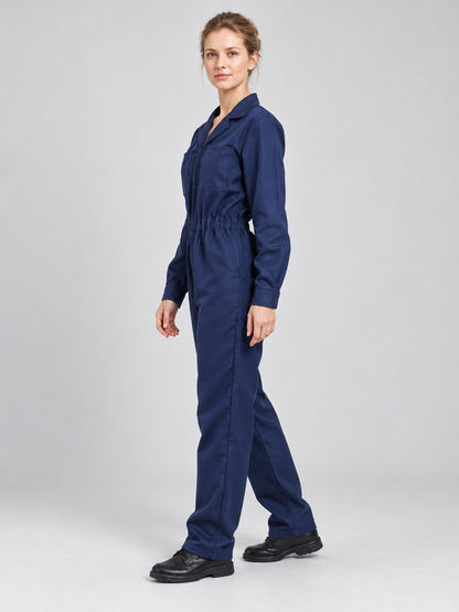Dark Navy Carnival Costume Jumpsuit side view