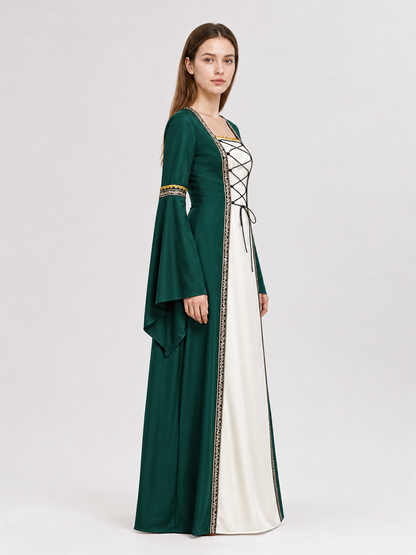 Medieval Renaissance-Style Costume Dress