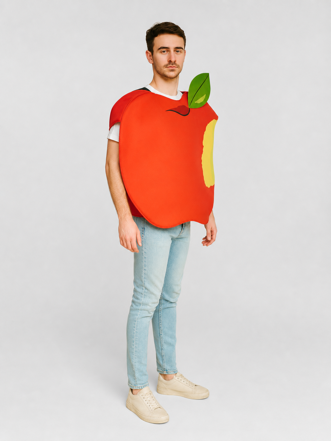 Apple-shaped costume for Halloween, cosplay, and stage performances