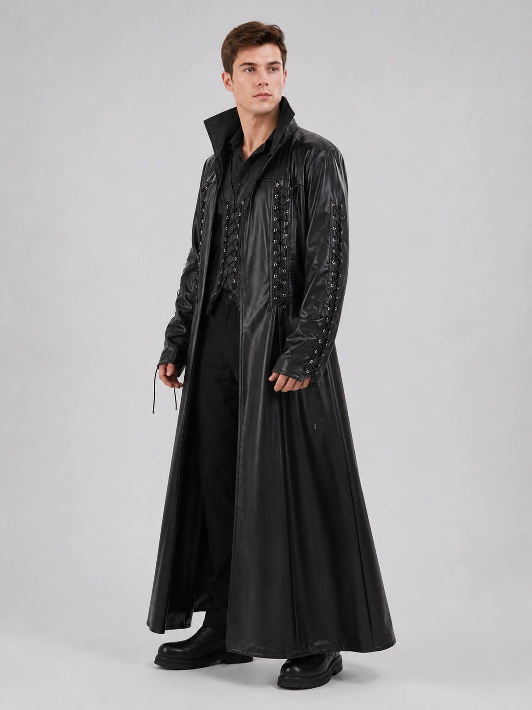 Gothic Long Cape for Costume and Cosplay