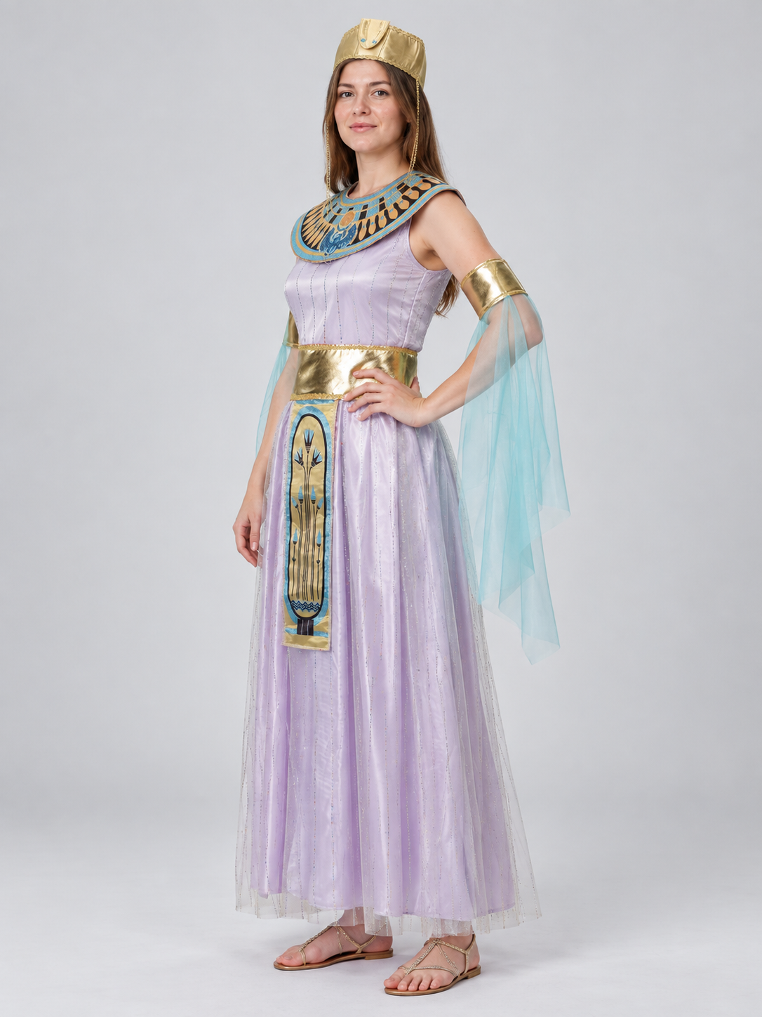 Egyptian-Style Carnival Costume with Headpiece