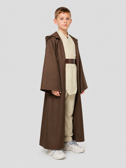 Star Wars Cosplay Costume with Hood and Belt side view