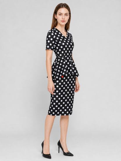 Coraline’s Mother Costume: Polka-Dot Dress