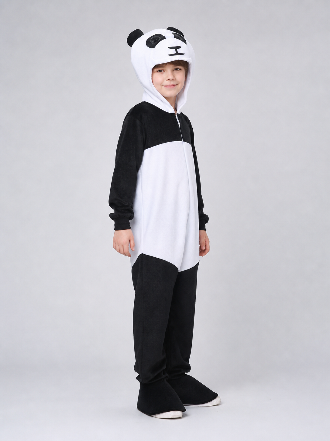 One-piece panda costume for cosplay and themed events