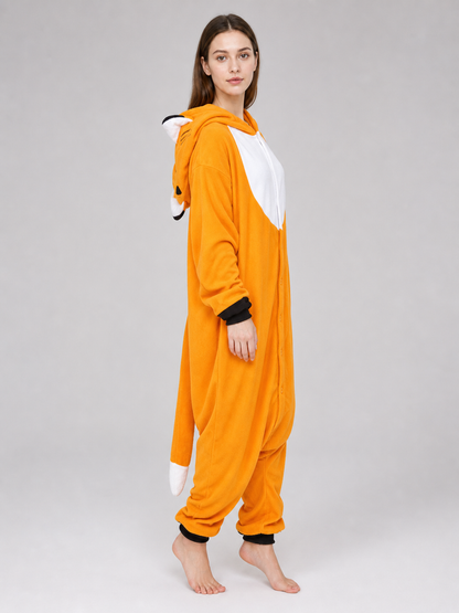 Fox Kigurumi with Hood — Party Costume