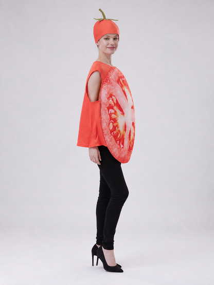 Tomato Slice Costume with Hat