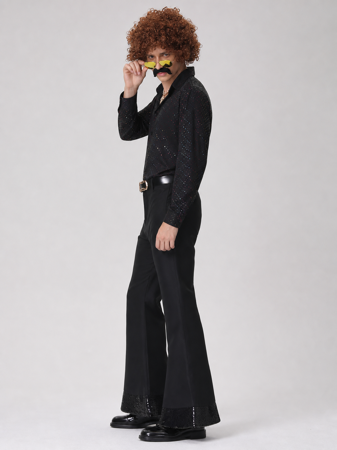 Disco-Style Stage Costume: Shirt and Pants