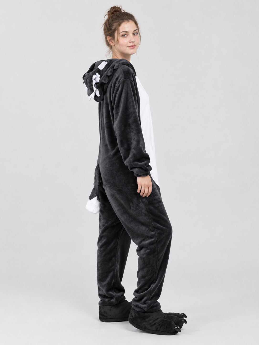 Sea Lion Pajama Jumpsuit with White Insert
