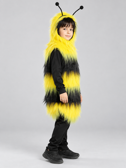 Bee Costume with Antennas, Yellow and Black