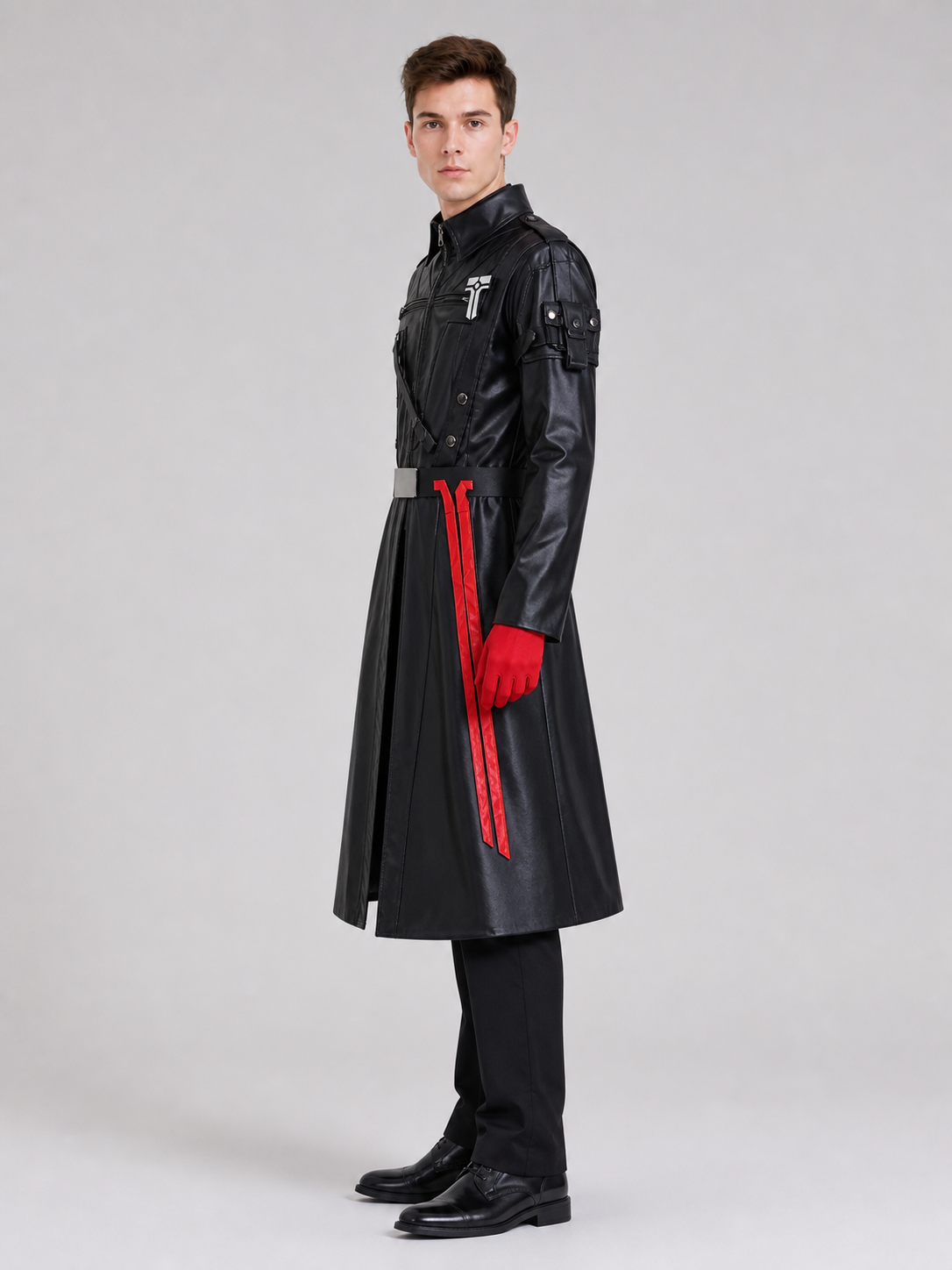 Gehros Cosplay Costume: Long Coat, Pants
