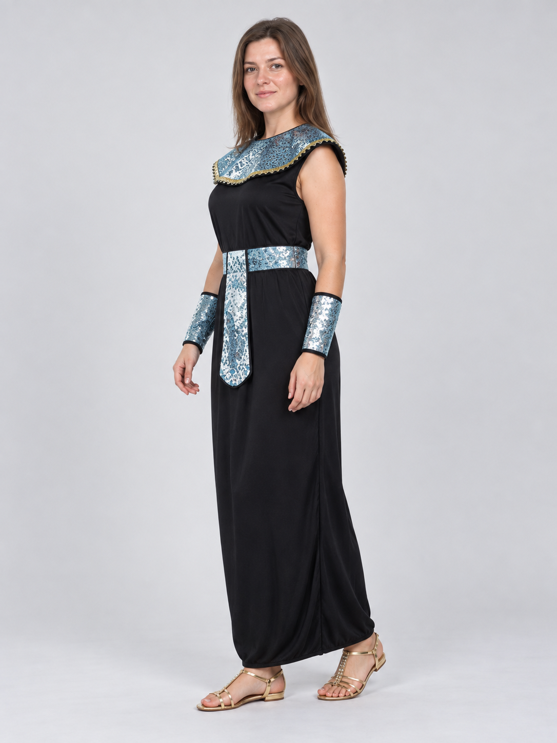 Egyptian-Style Glitter Costume