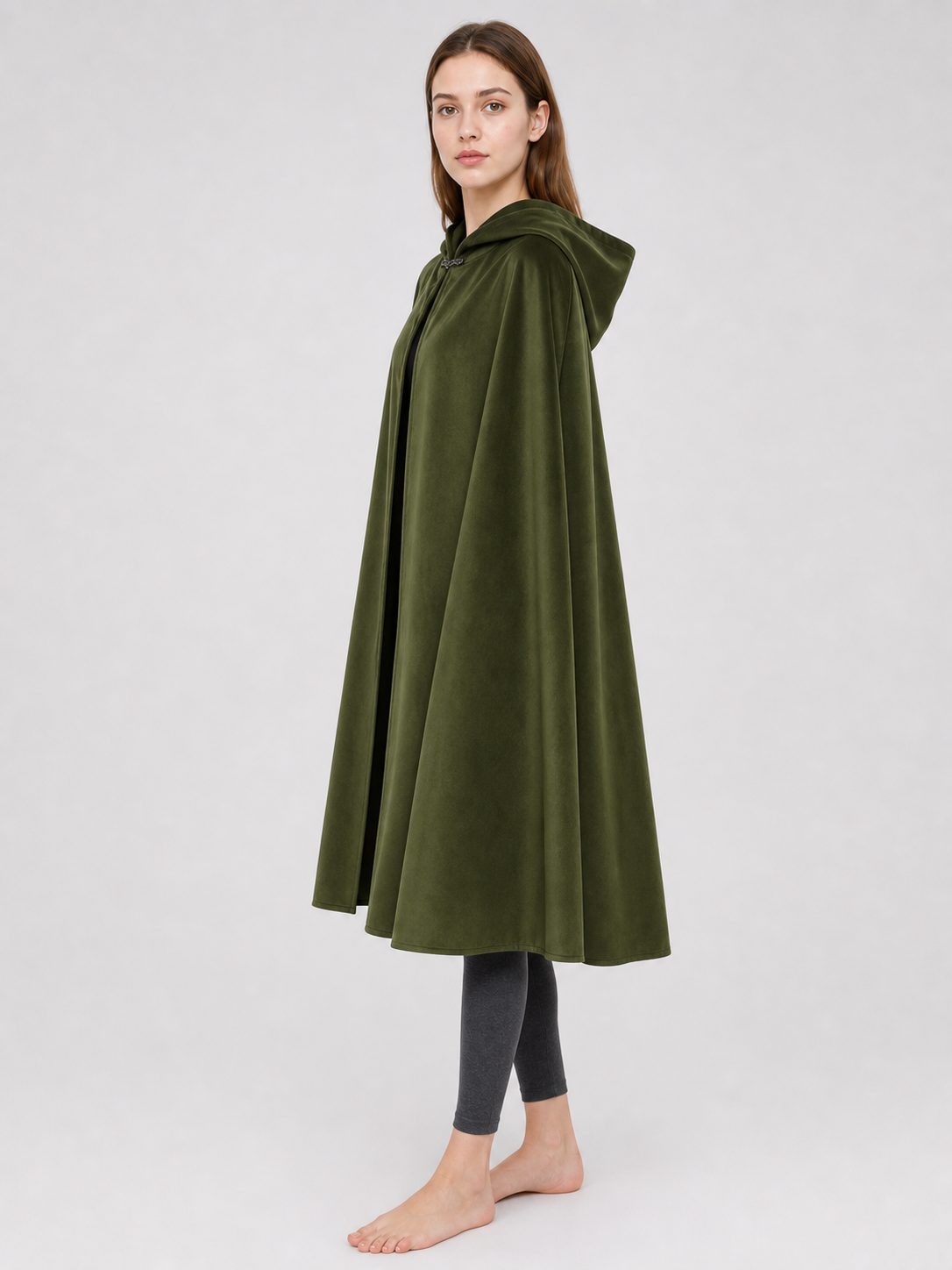 Green Hooded Carnival Cloak, Theatrical