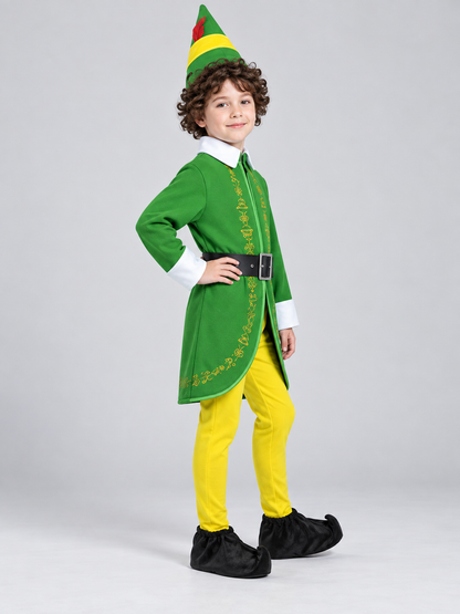 black green_childrens_carnival_costume_set product image 5