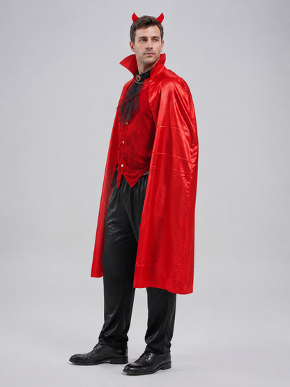 Devil Costume, Red and Black side view