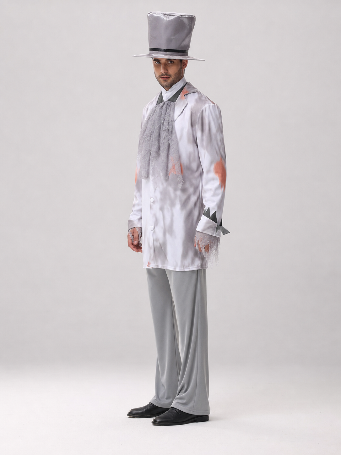 Vampire Carnival Costume with Top Hat and Pants