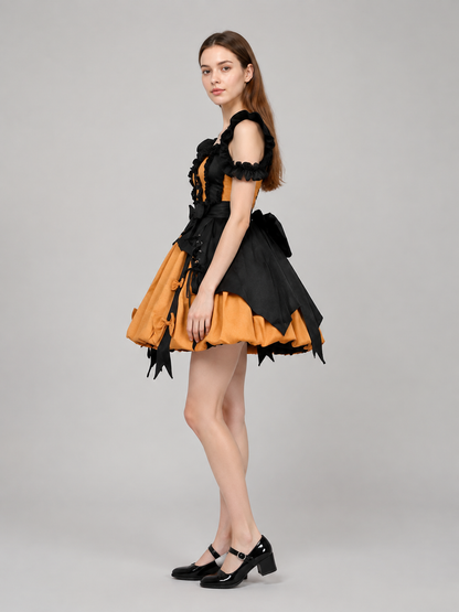 Carnival Costume: Lolita-Style Dress side view