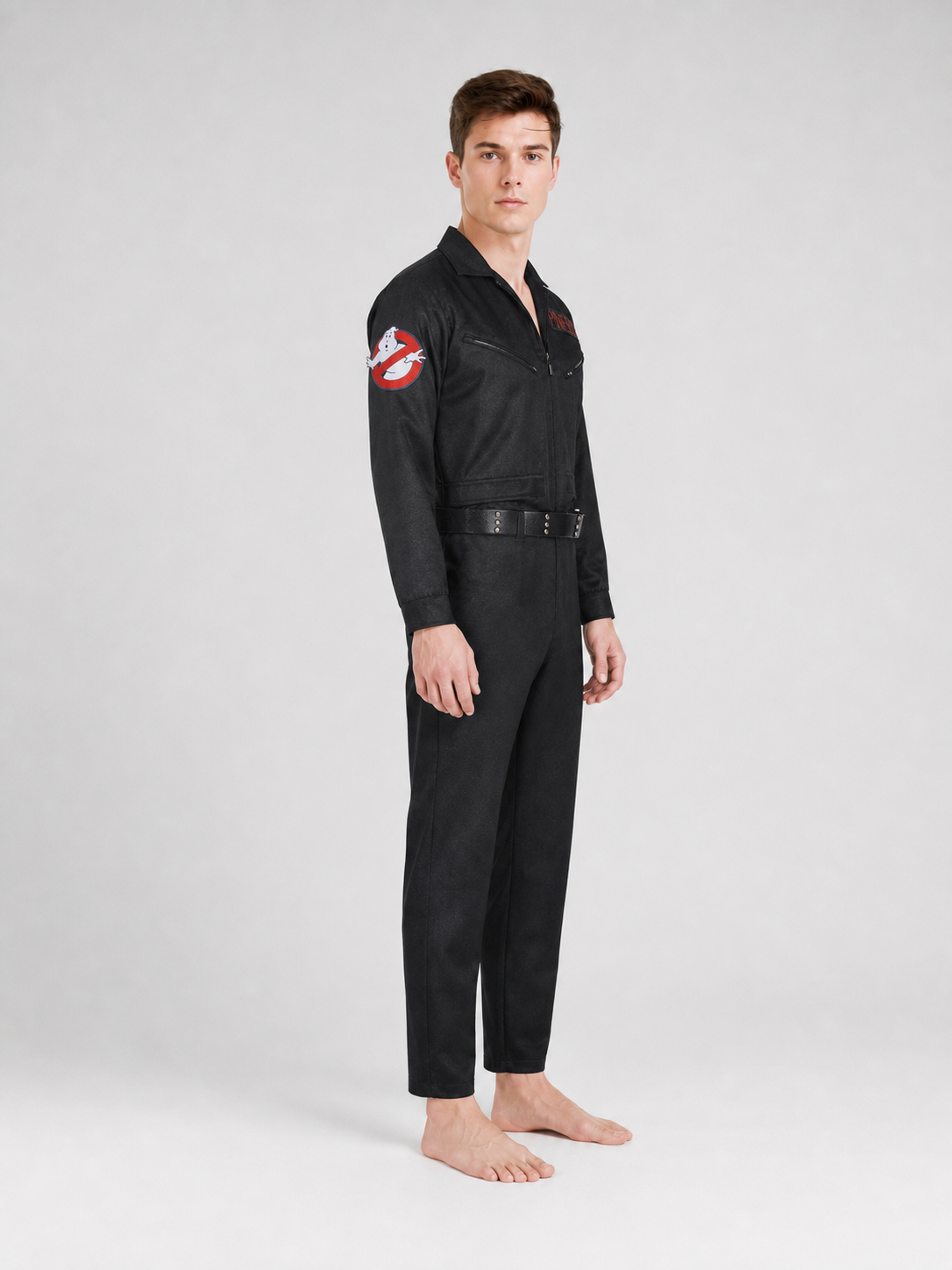 Black Ghostbusters Cosplay Jumpsuit