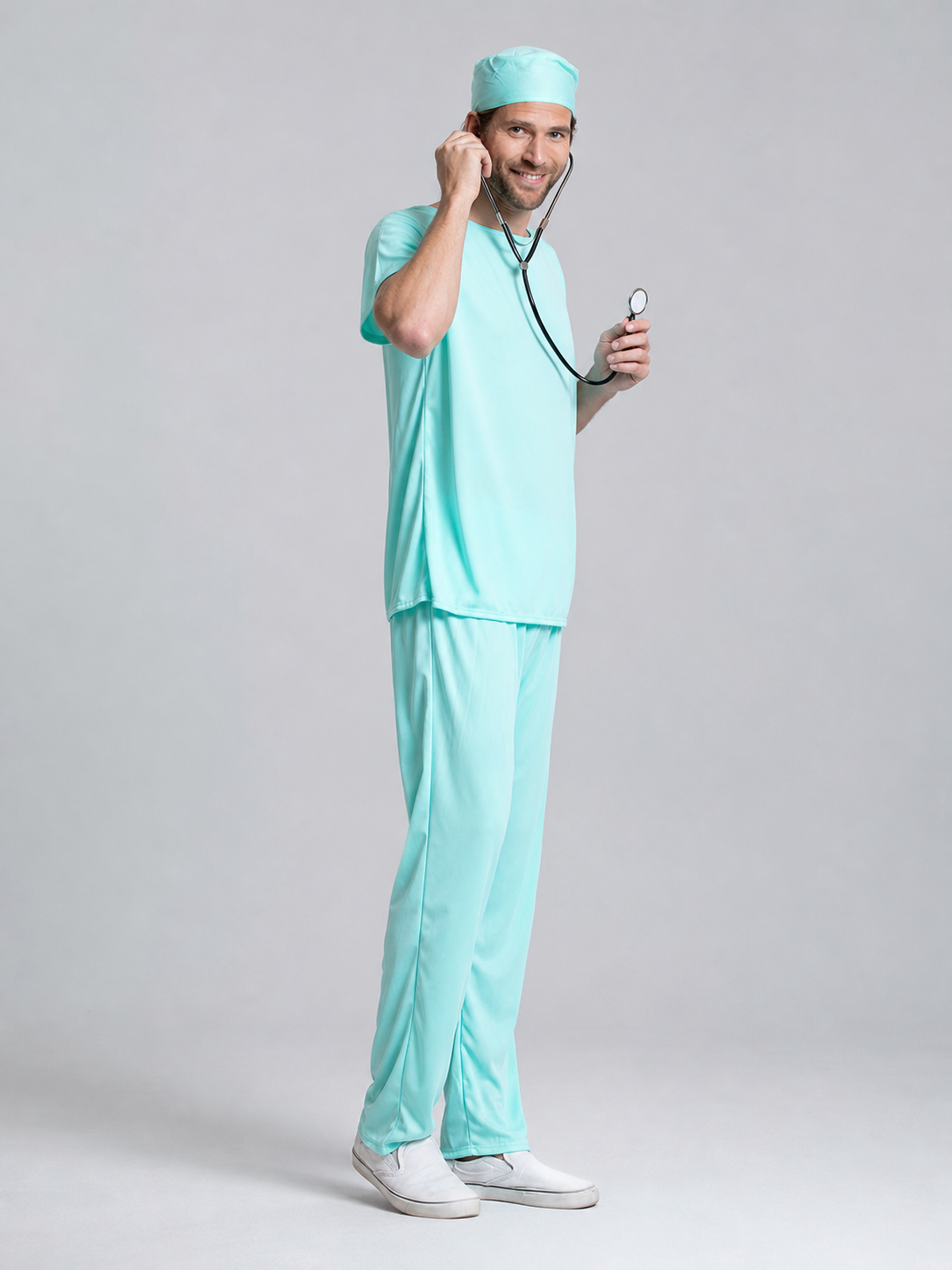 Doctor Cosplay Costume: Medical Set