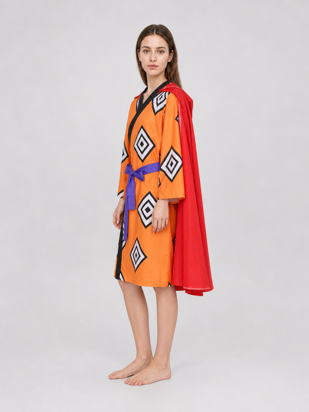 One Piece Jinbe Cosplay Costume with Cape